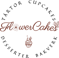 FlowerCakes i Helsingborg logotyp