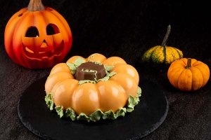 Halloweentårta, gjord till familjen.