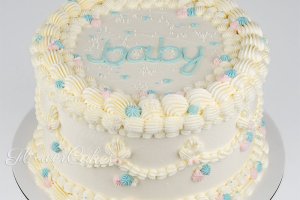 Babyshower-tårta